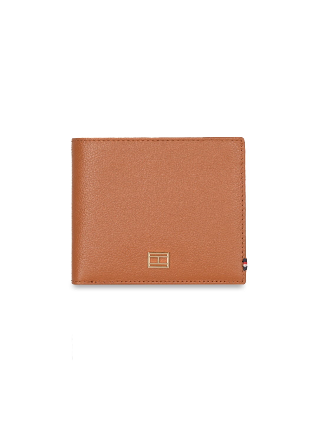 

Tommy Hilfiger Men Leather Two Fold Wallet, Tan