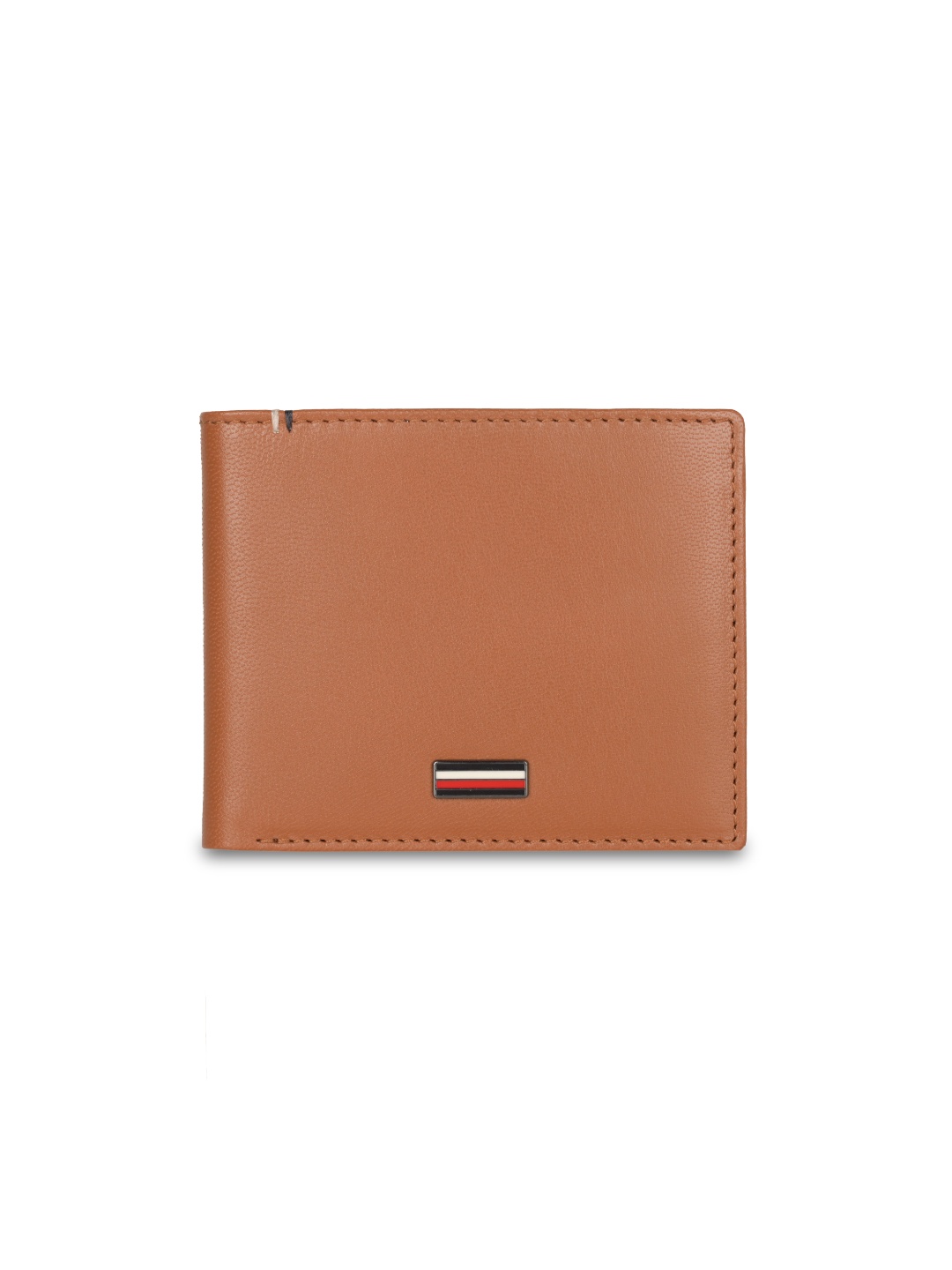 

Tommy Hilfiger Leather Two Fold Wallet, Tan