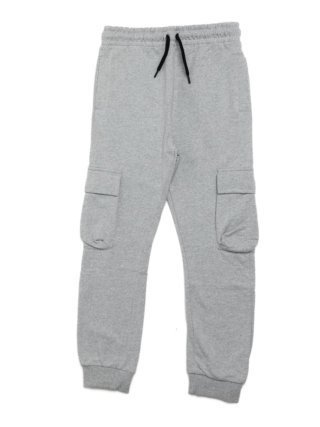 

BAESD Boys Mid-Rise Cotton Joggers, Grey