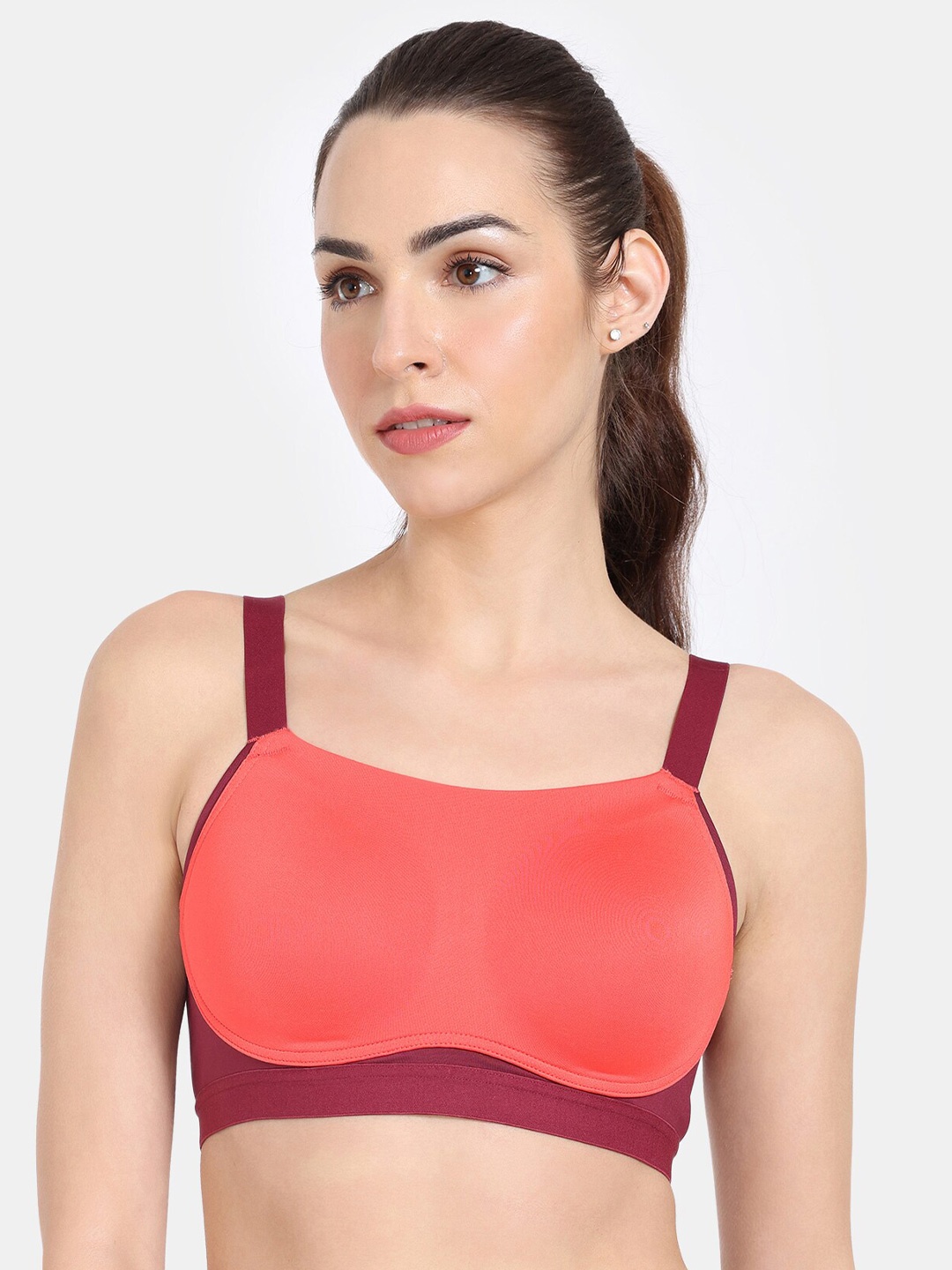 

Zelocity by Zivame Full Coverage Lightly Padded Bra, Purple