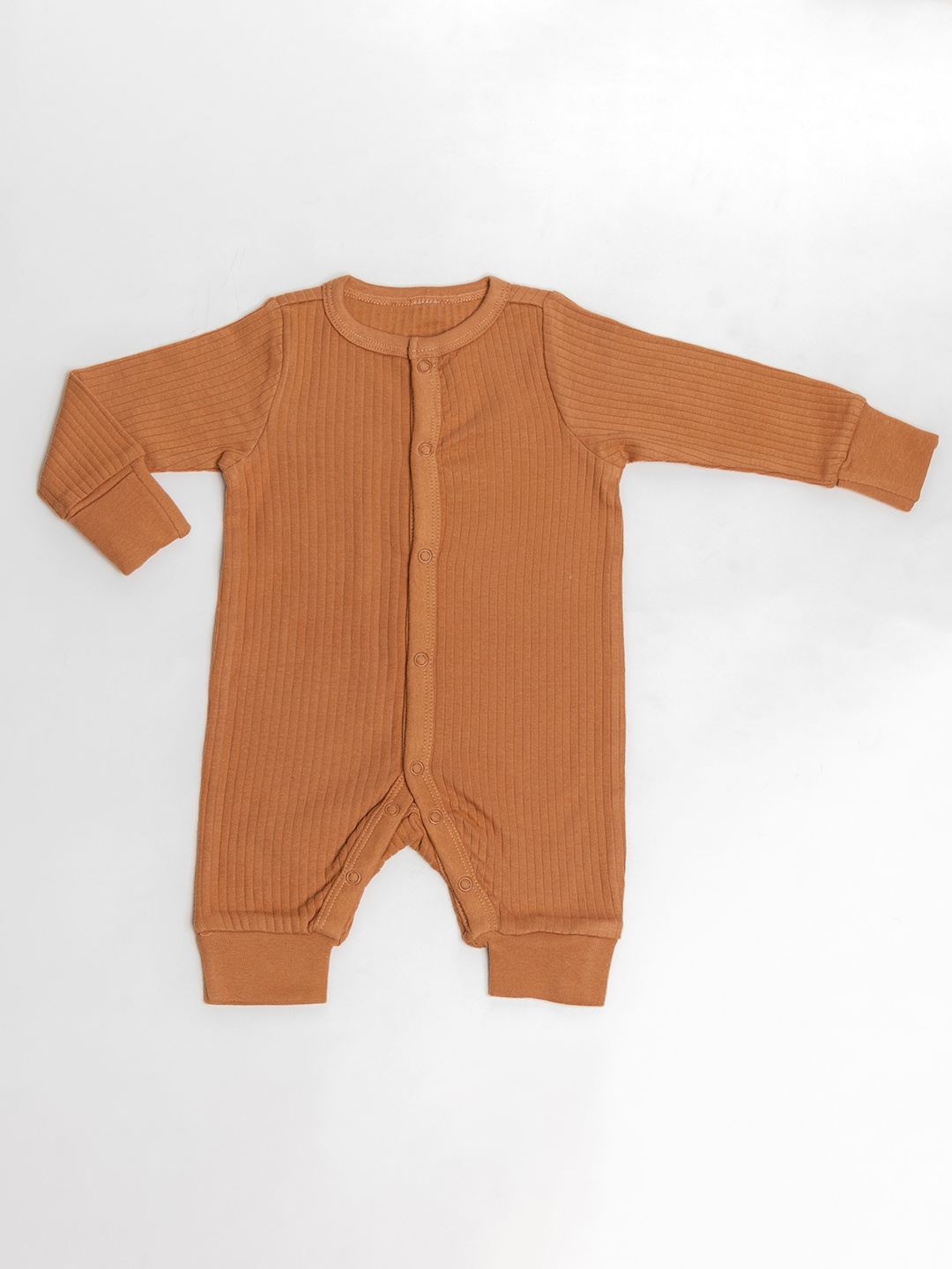 

BAESD Girls Striped Pure Cotton Rompers, Beige
