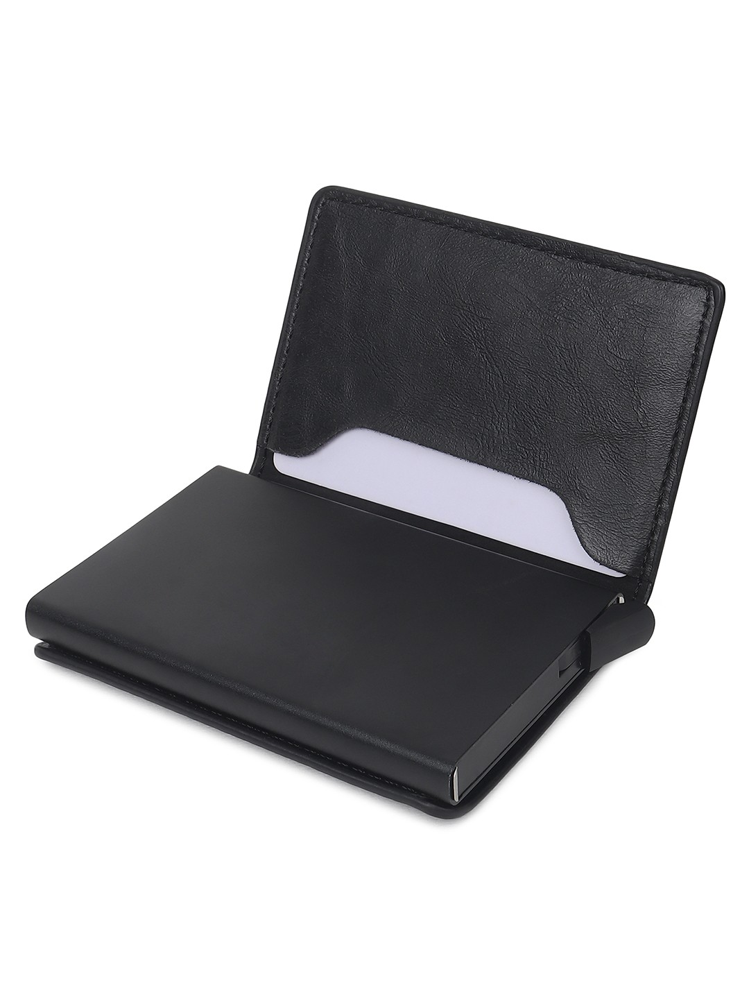 

The Roadster Lifestyle Co. Textured Leather Card-Holder Wallets, Brown