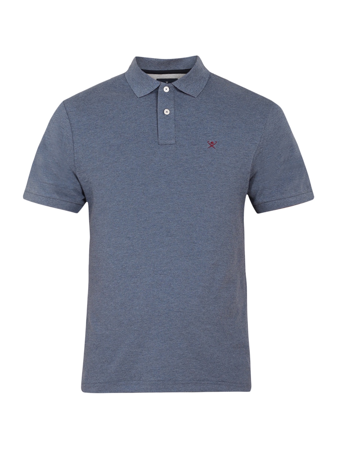 

HACKETT LONDON Polo Collar Cotton T-shirt, Blue