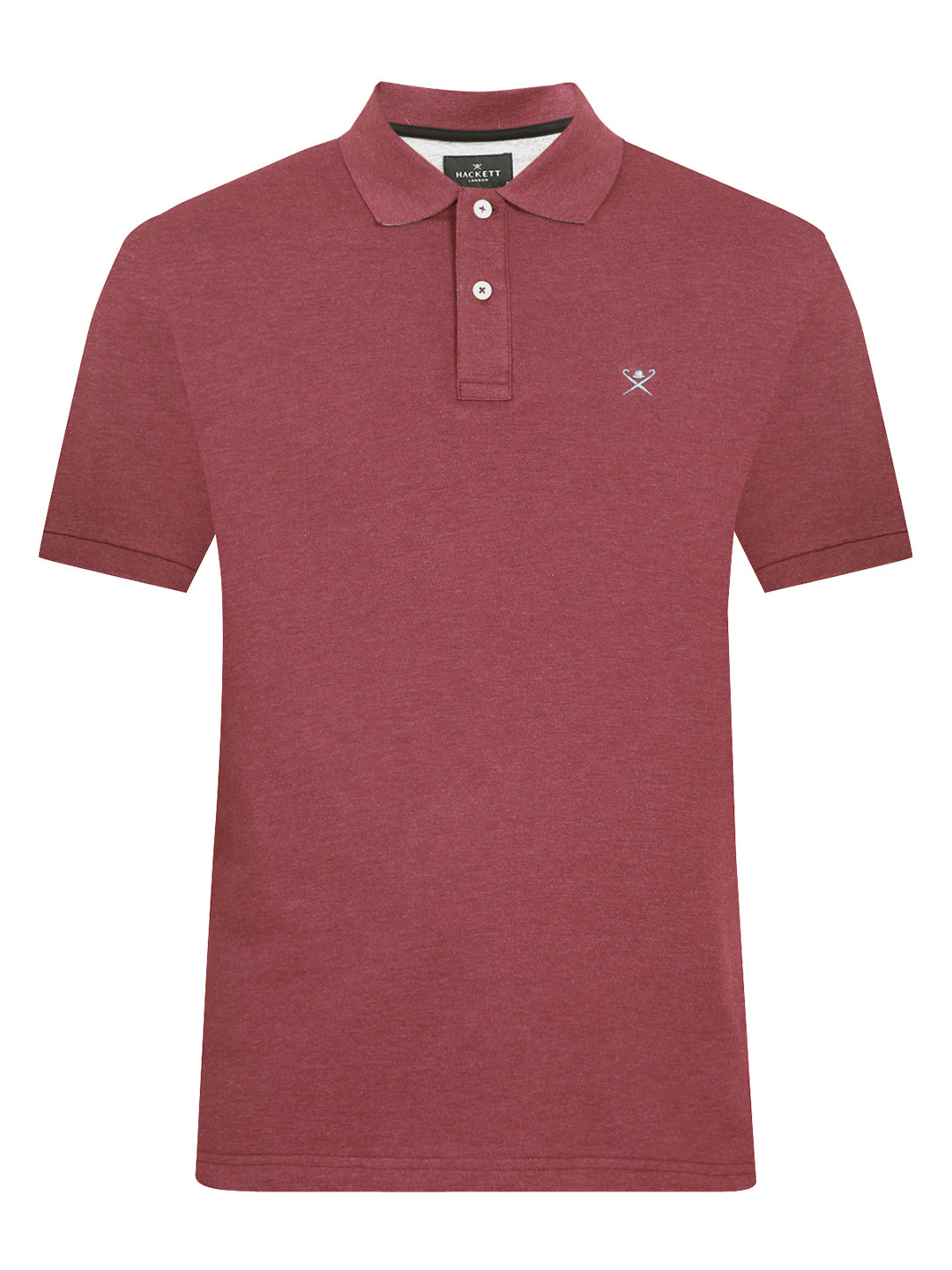 

HACKETT LONDON Polo Collar Cotton T-shirt, Red
