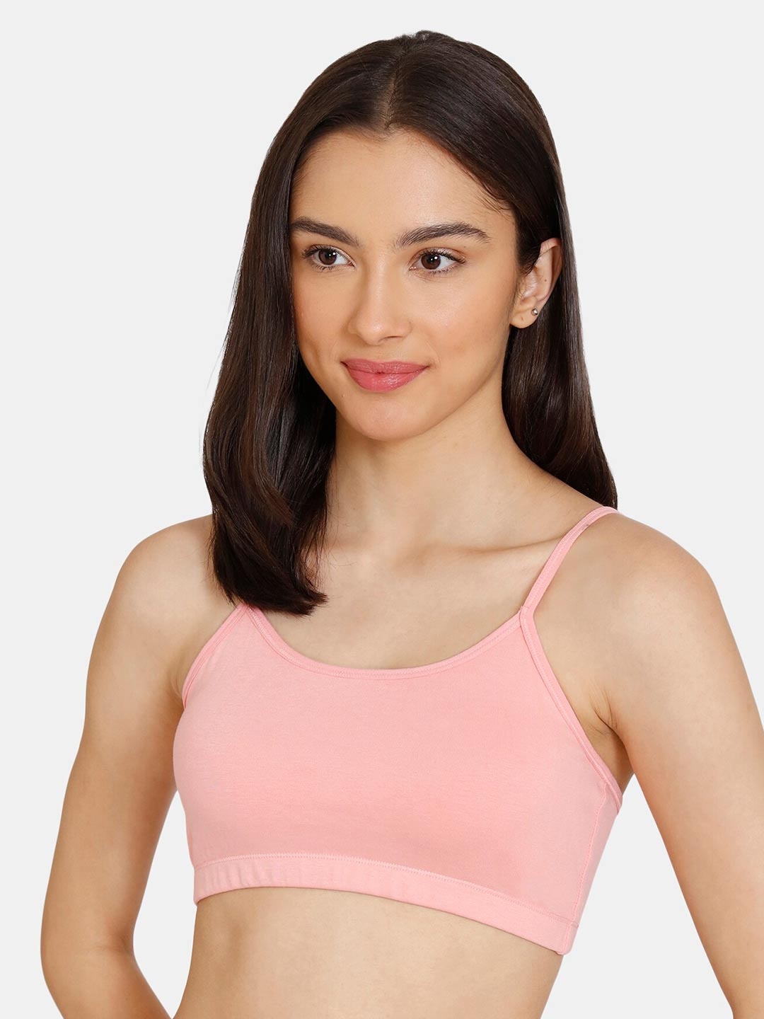 

Zivame Girls Pack of 2 Full Coverage Everyday Bras With All Day Comfort, Pink