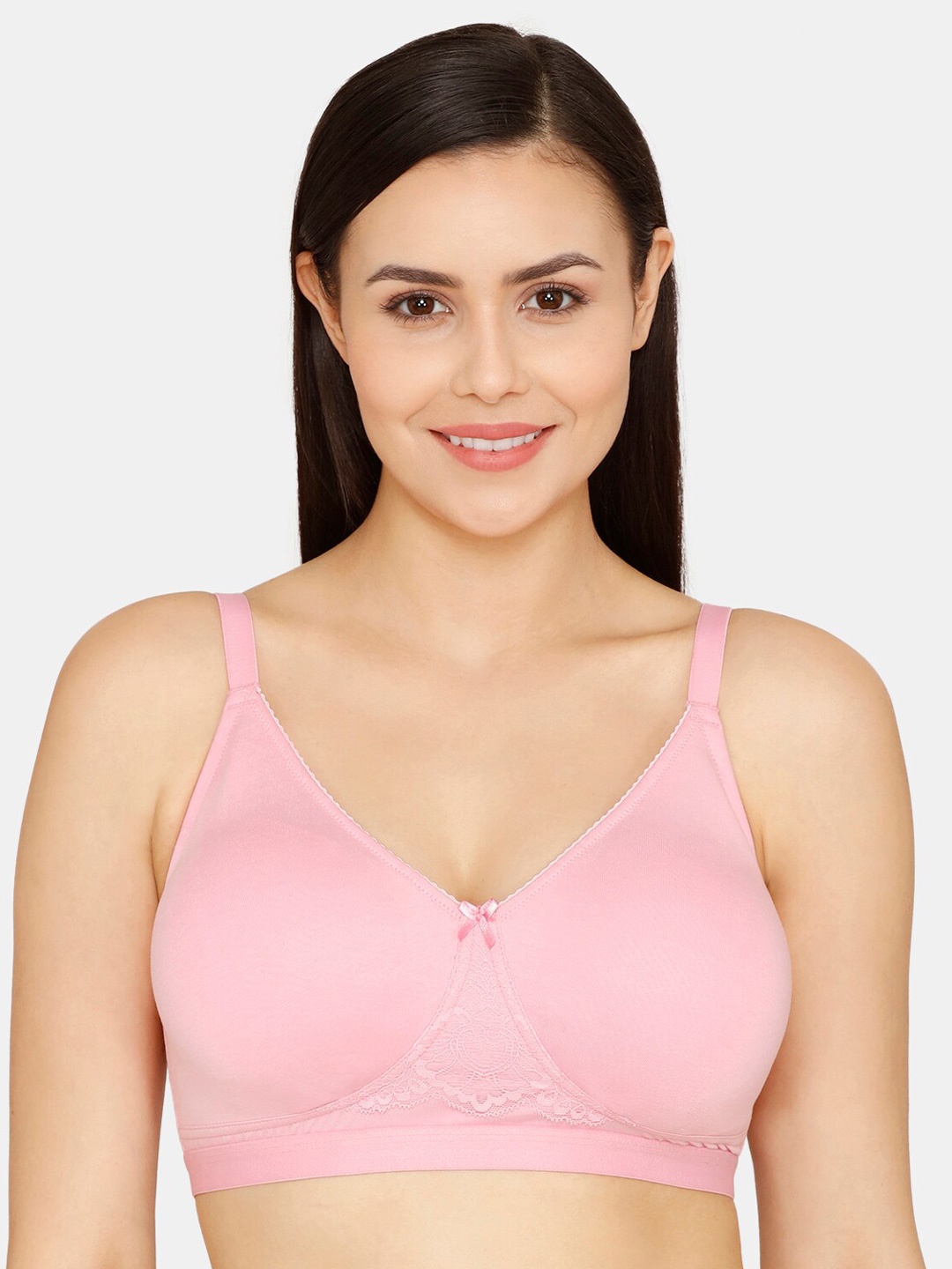 

Zivame Full Coverage Heavily Padded Minimizer Bra With All Day Comfort, Pink