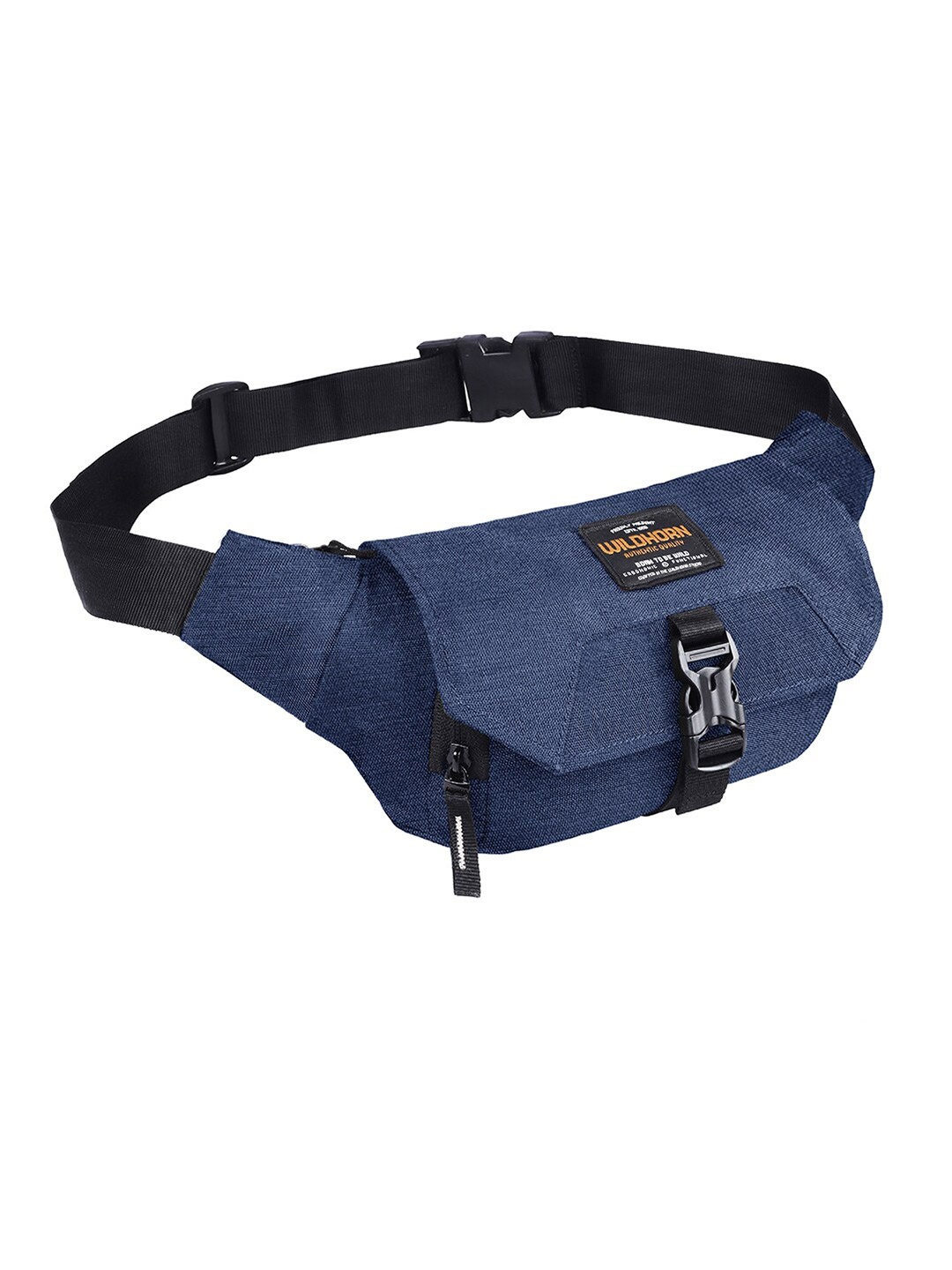 

WildHorn Textured Water Resistant Waist Pouch, Blue