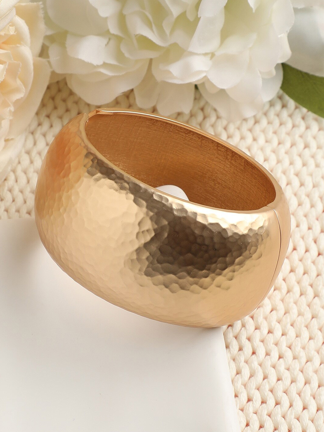 

DressBerry Gold-Plated Cuff Bracelet
