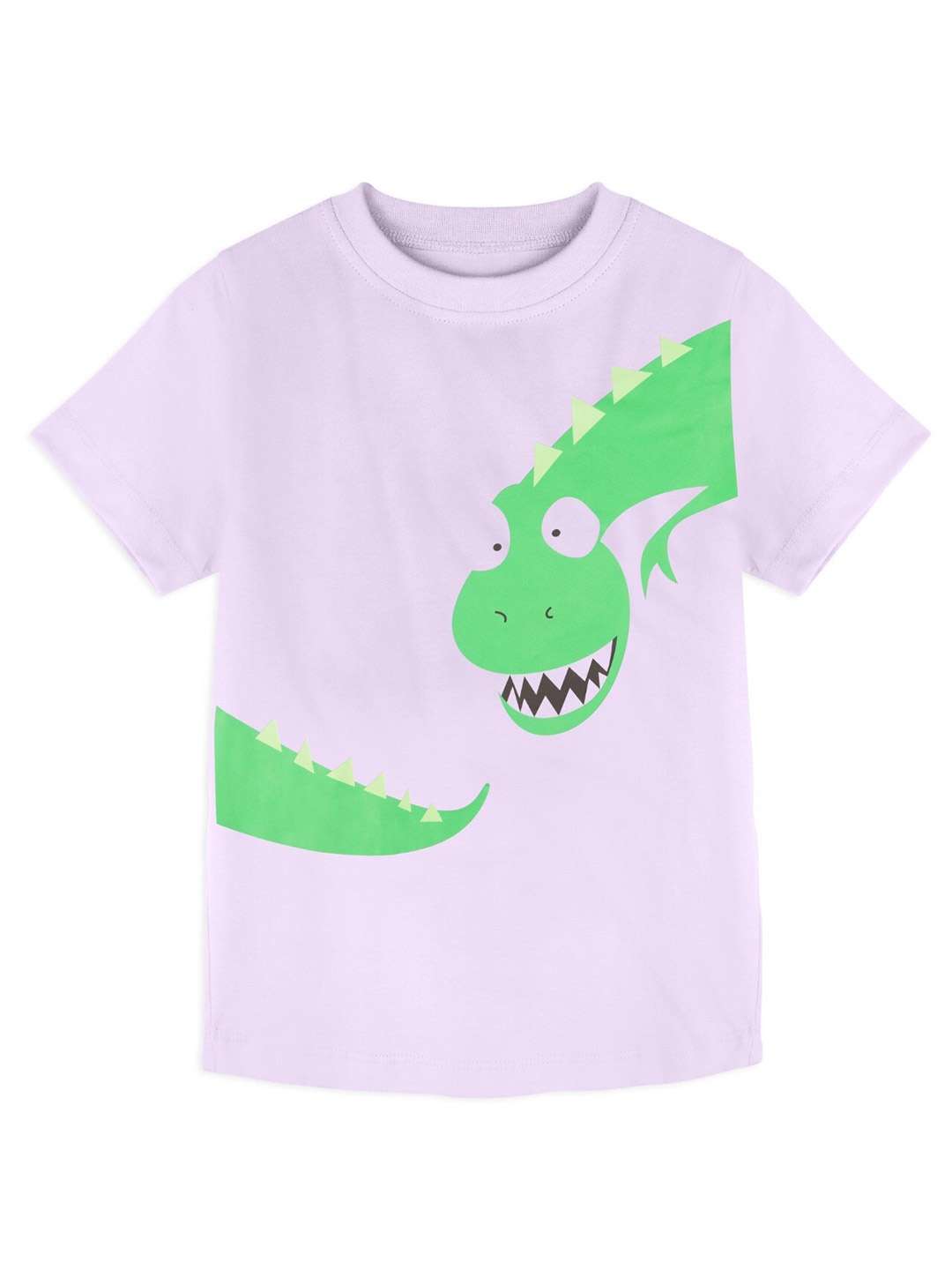 

ZIP ZAP ZOOP Boys Printed Round Sleeves Short Sleeves Regular T-shirt, Purple