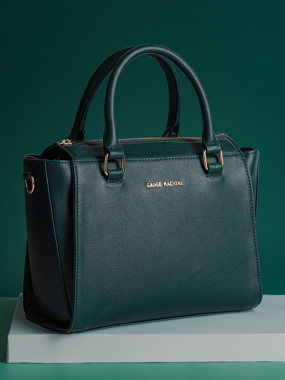 

Gauge Machine Noir Green Handbag