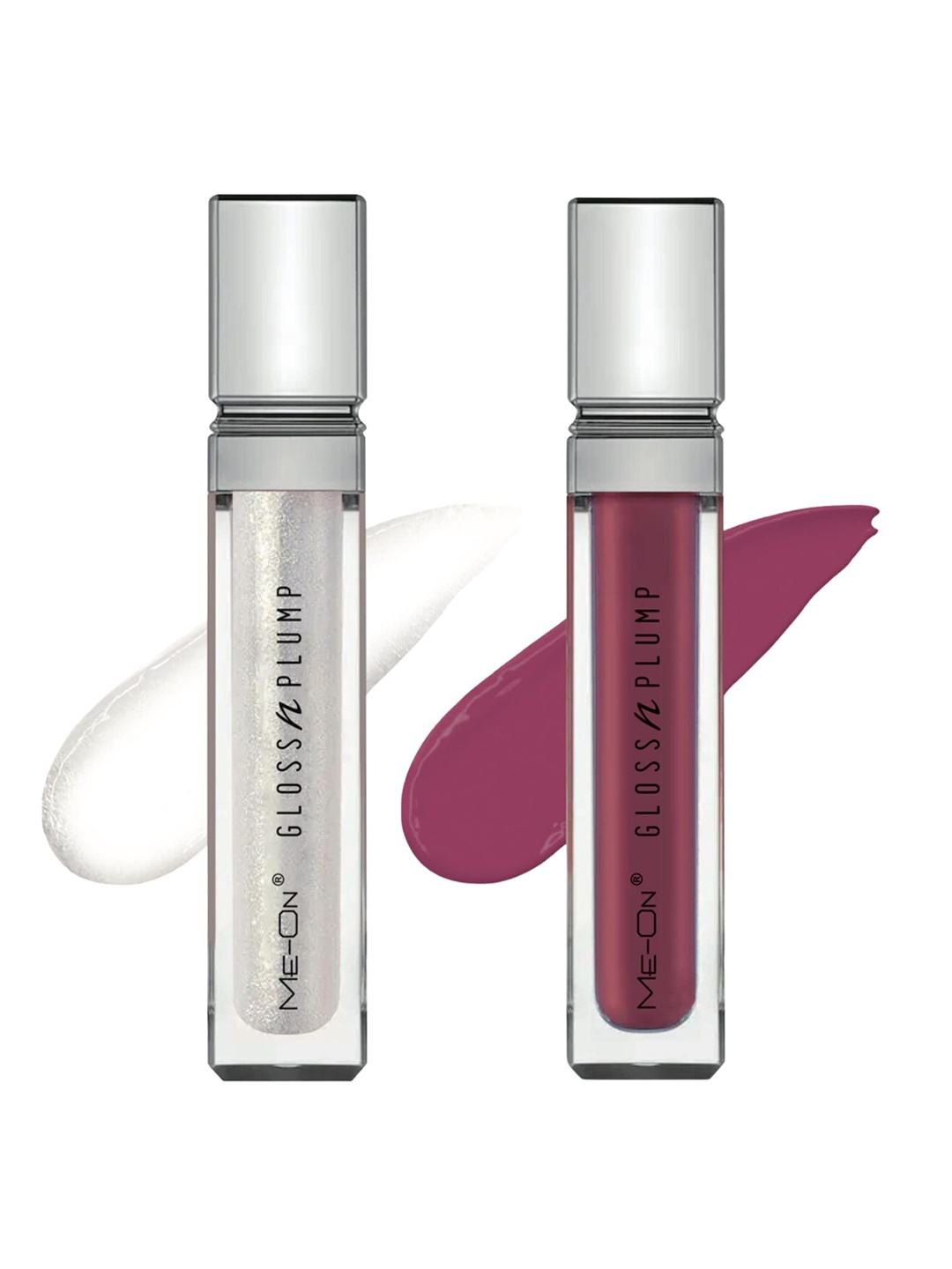 

ME-ON Gloss & Plump 2-Pcs Long Lasting Lip Gloss - 3ml Each - 02-12, Multi