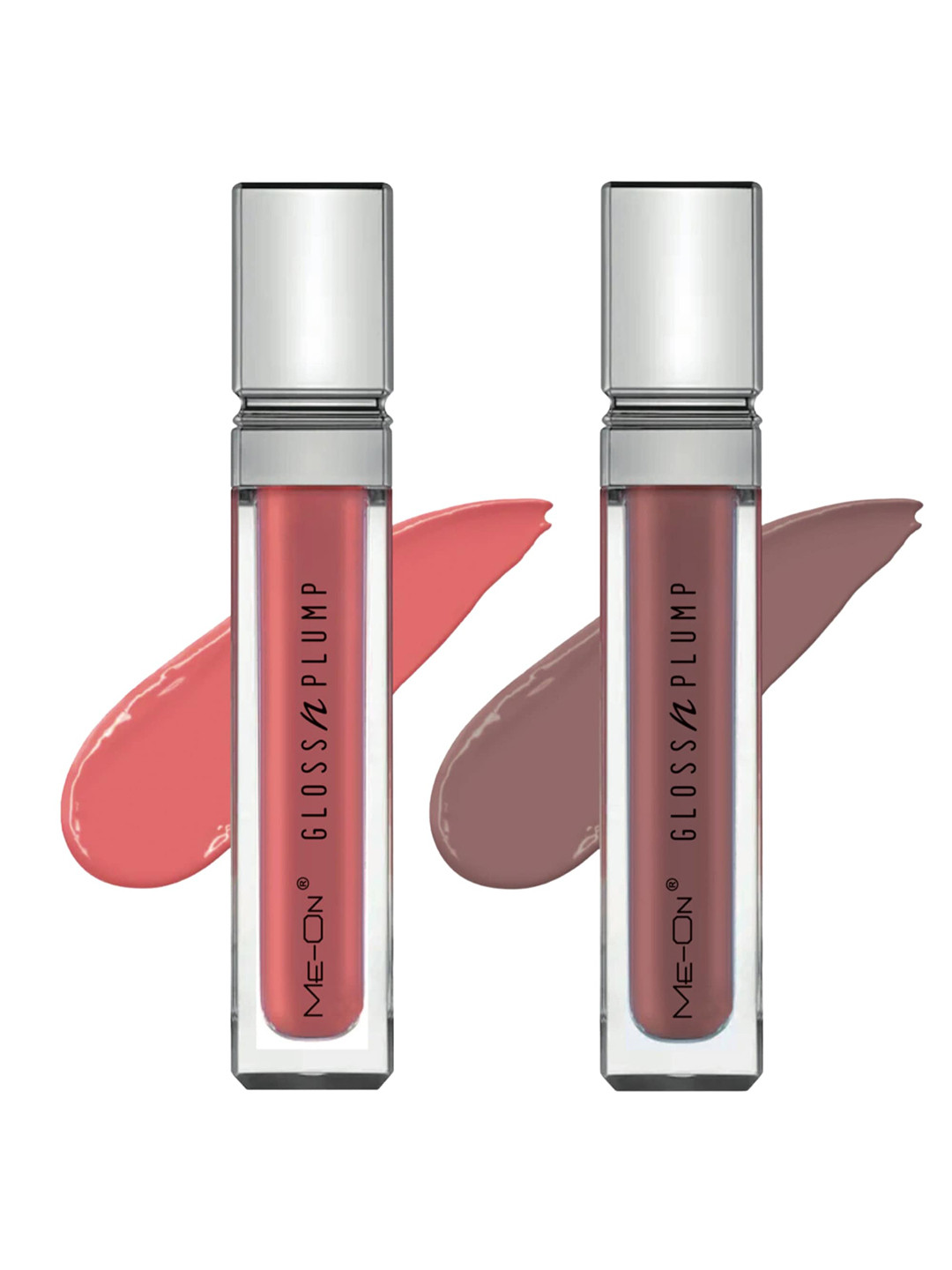 

ME-ON Gloss & Plump 2-Pcs Long Lasting Lip Gloss - 3ml Each - 05-06, Multi