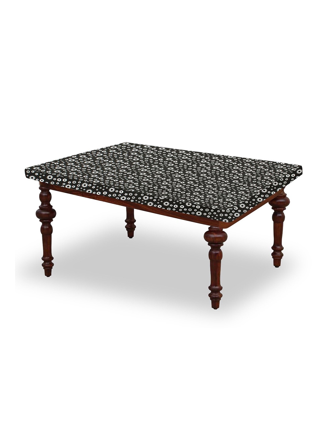 

Stylista White & Black Waterproof 4-Seater Rectangular Table Cover
