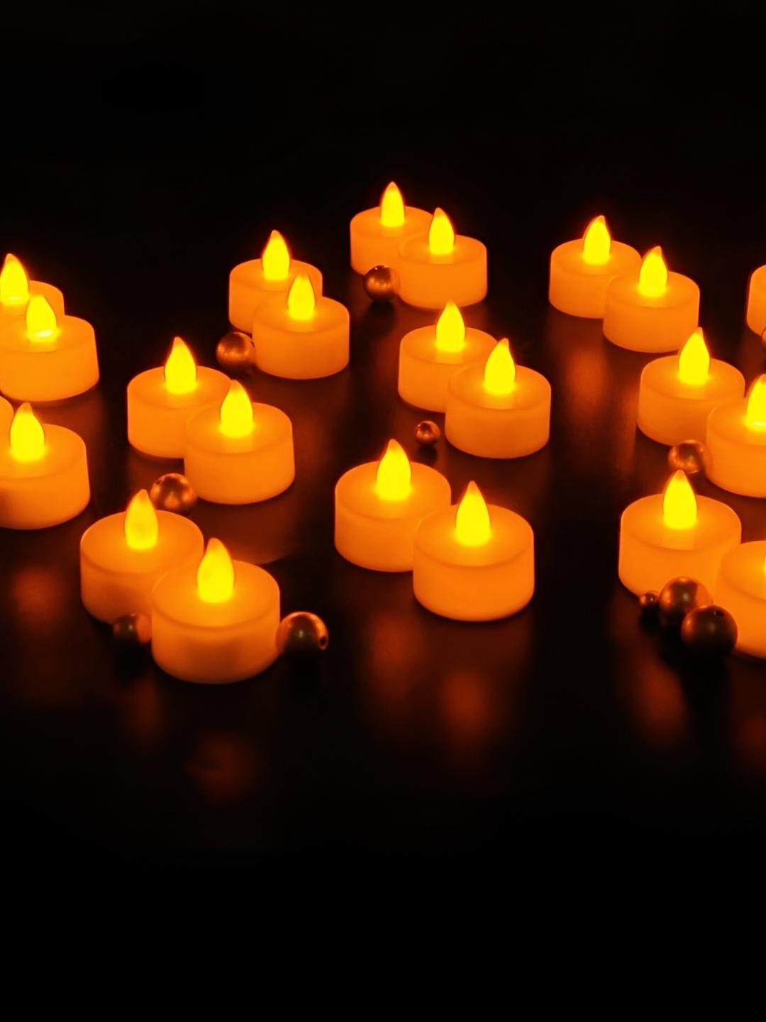 

Satyam Kraft Yellow 36 Pieces Tea Light Candle