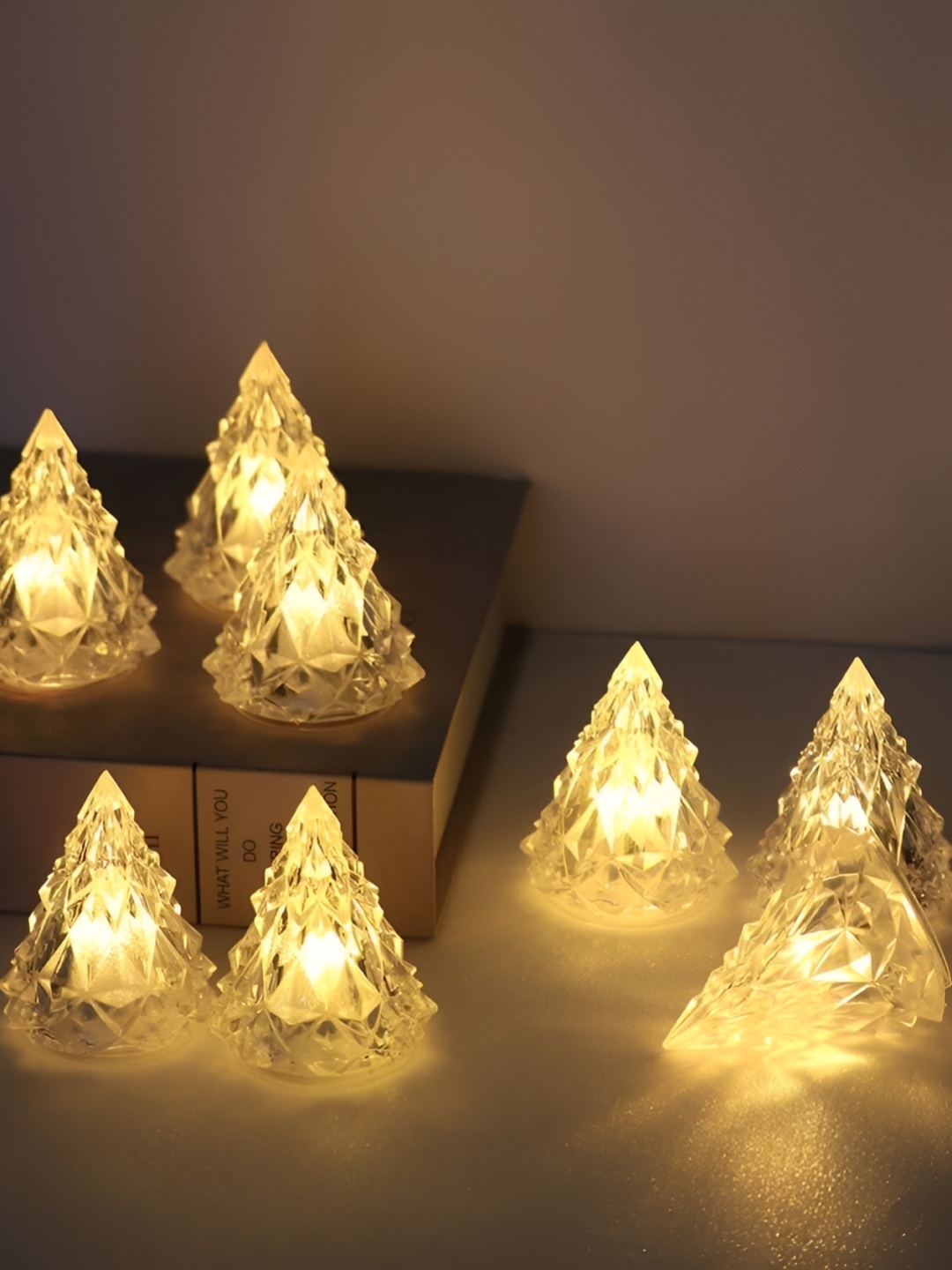 

Satyam Kraft Yellow 6 pieces Tea Light Candle