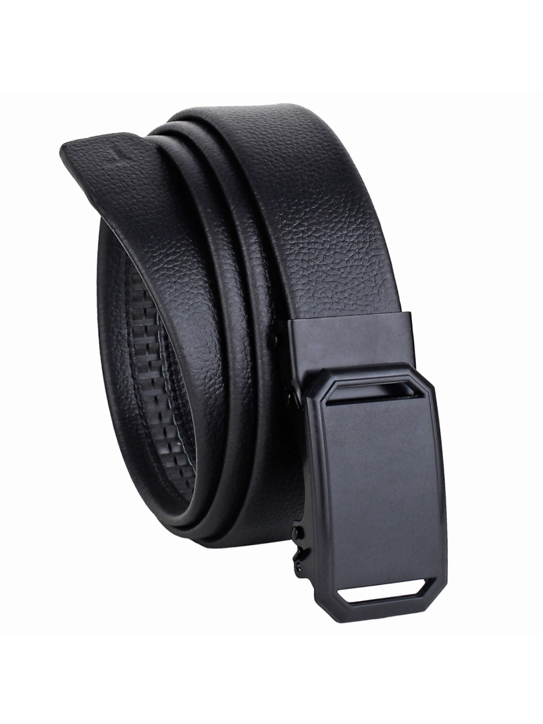

Pacific Gold Men Textured Casual Belt, Black