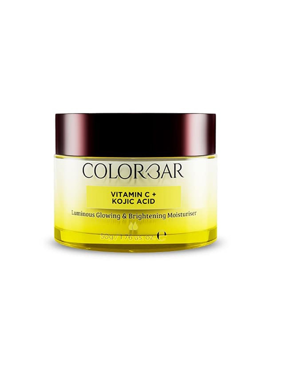 

Colorbar Luminous Glowing & Brightening Moisturizer with Vitamin C & Kojic Acid - 50g, Yellow