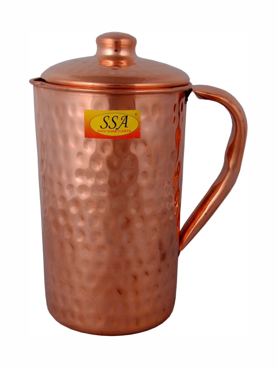 

Shivshakti Arts Brown Easy to Clean Copper Water Jugs