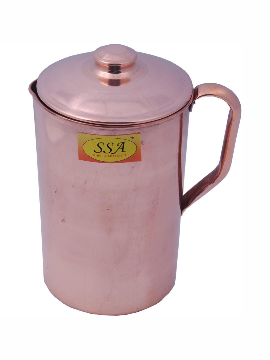 

Shivshakti Arts Brown Copper Easy to Clean Water Jugs 2 L