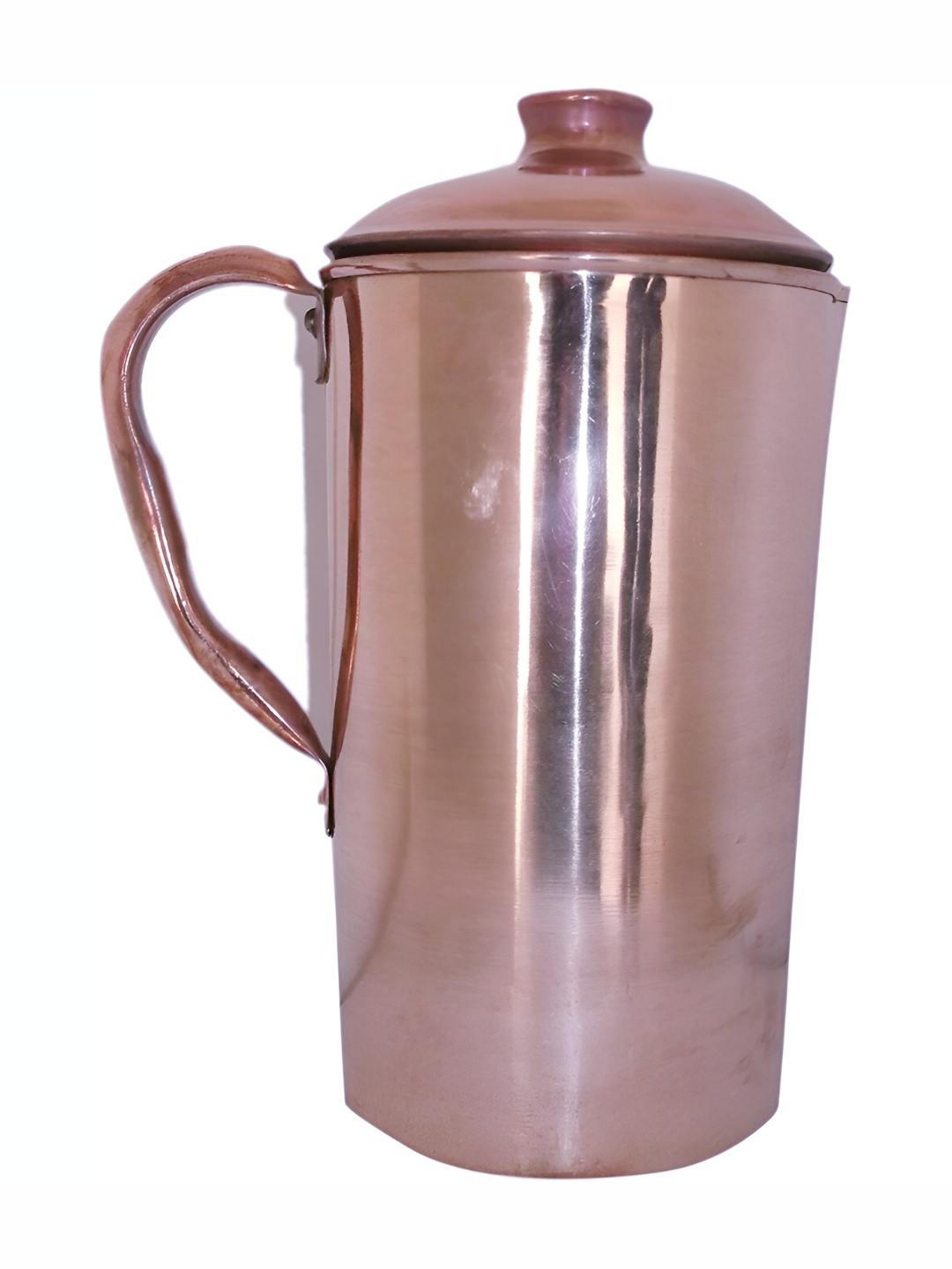 

Shivshakti Arts Brown Easy to Clean Copper Water Jugs 2 L