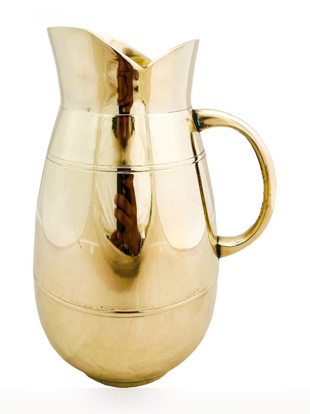 

Shivshakti Arts Gold toned Easy to Clean Metal Water Jugs 1.9 L