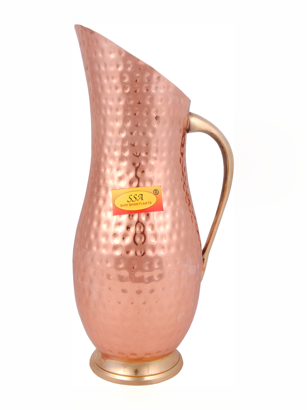 

Shivshakti Arts Copper Toned Easy to Clean Copper Water Jugs 1.5 L