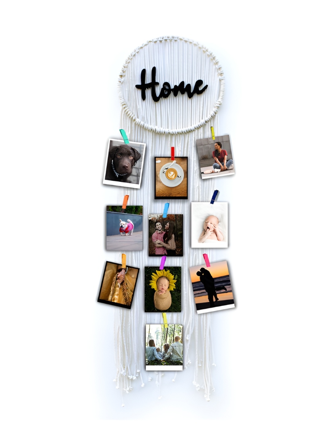 

VAH Kya Bat Hai !! White Wooded Hanging Wall Decor