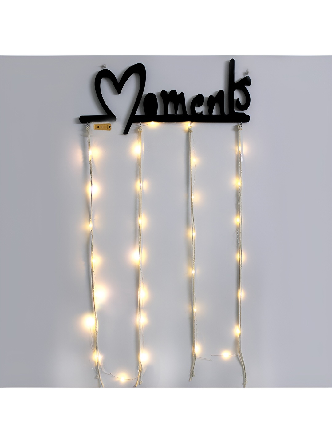 

VAH Kya Bat Hai !! Black Wooded Hanging Wall Decor