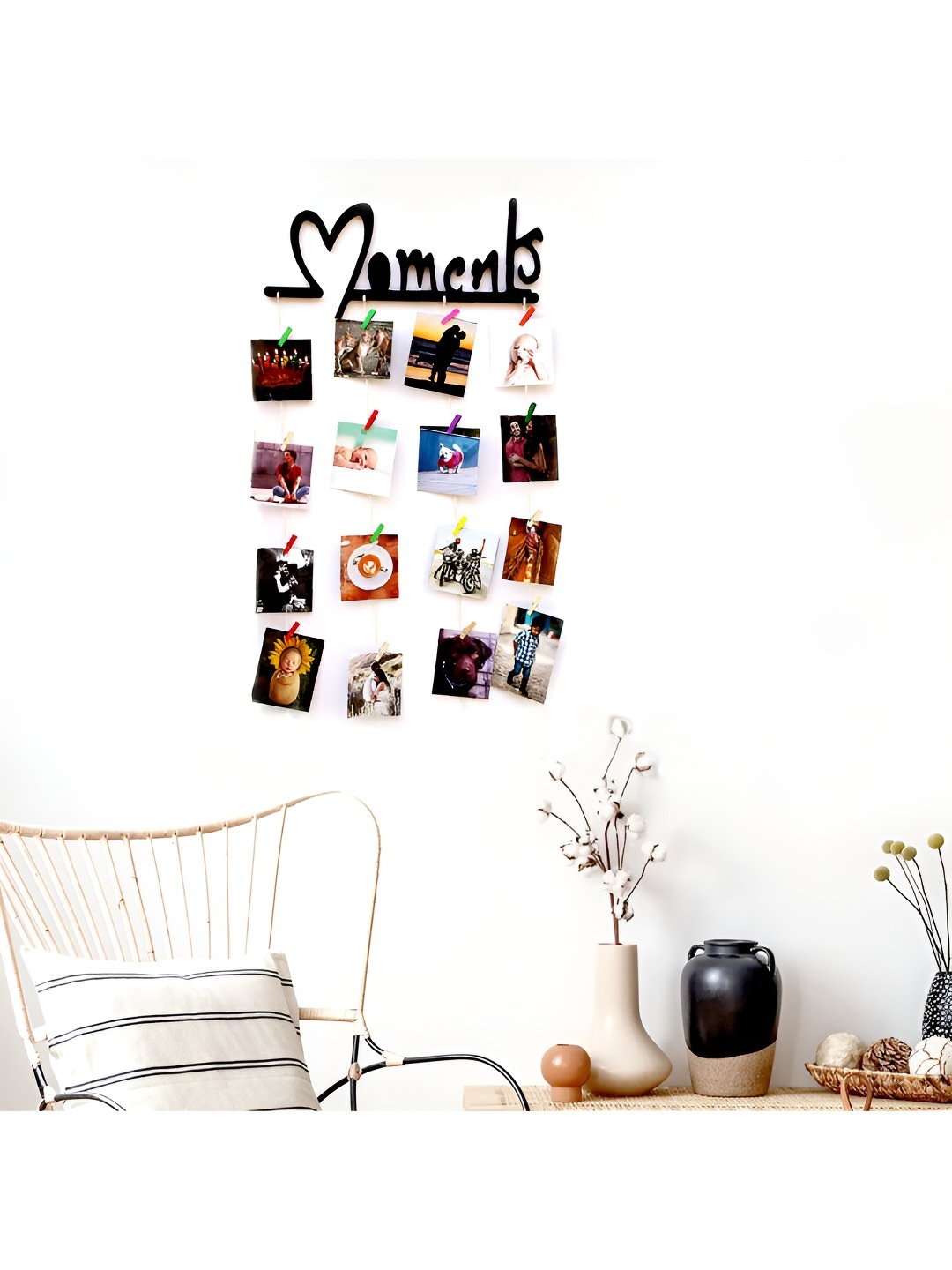 

VAH Kya Bat Hai !! Black Wooded Hanging Wall Decor