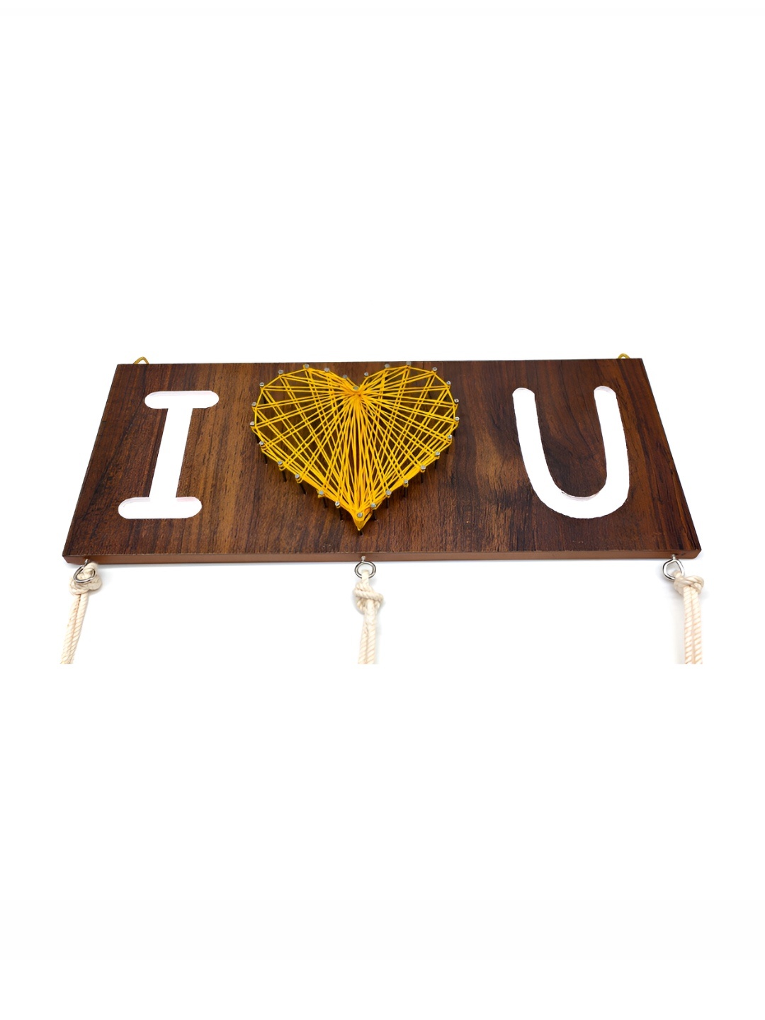 

VAH Kya Bat Hai !! Brown Wooded Hanging Wall Decor