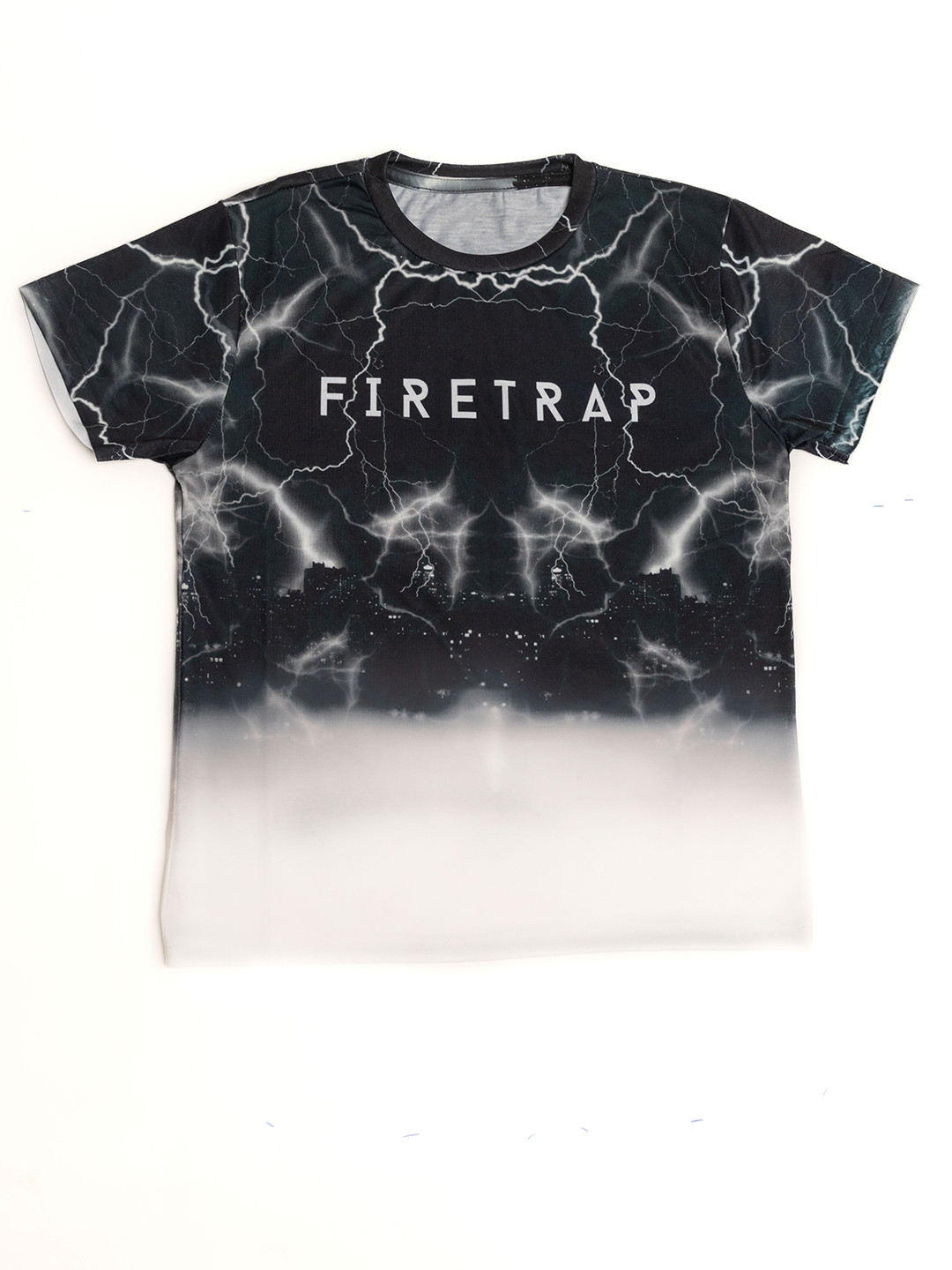 

BAESD Boys Abstract Printed Pure Cotton T-shirt, Grey