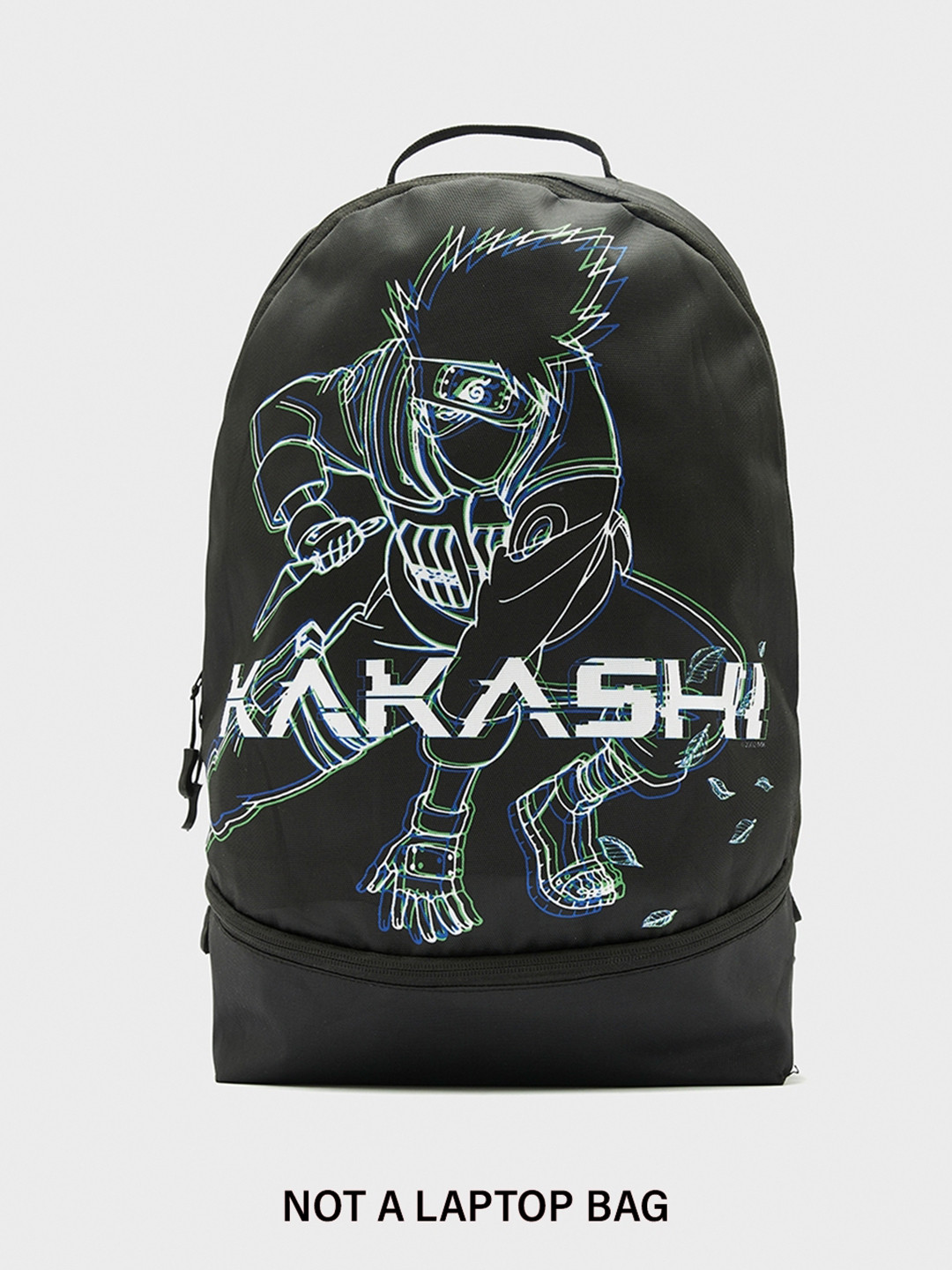 

Bewakoof Unisex Graphic Printed Backpack, Black