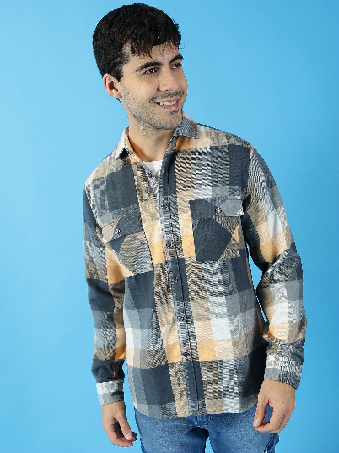 

Mast & Harbour Checked Casual Shirt, Multi