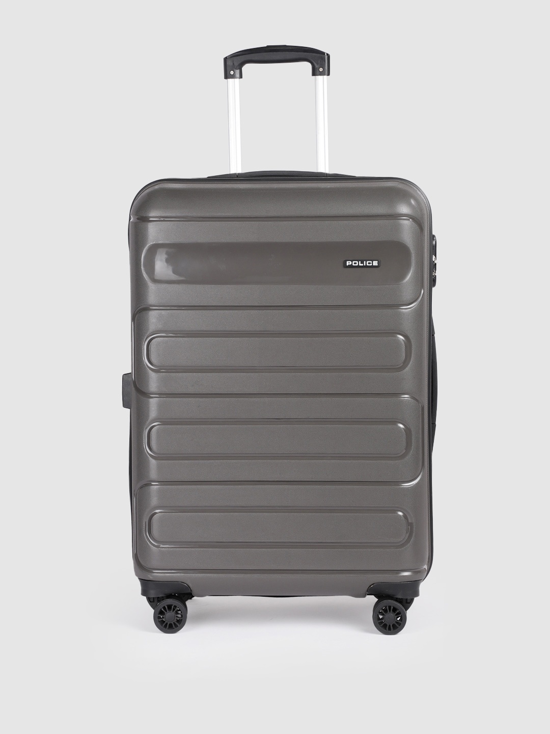 

Police Novex Medium Trolley Suitcase, Grey