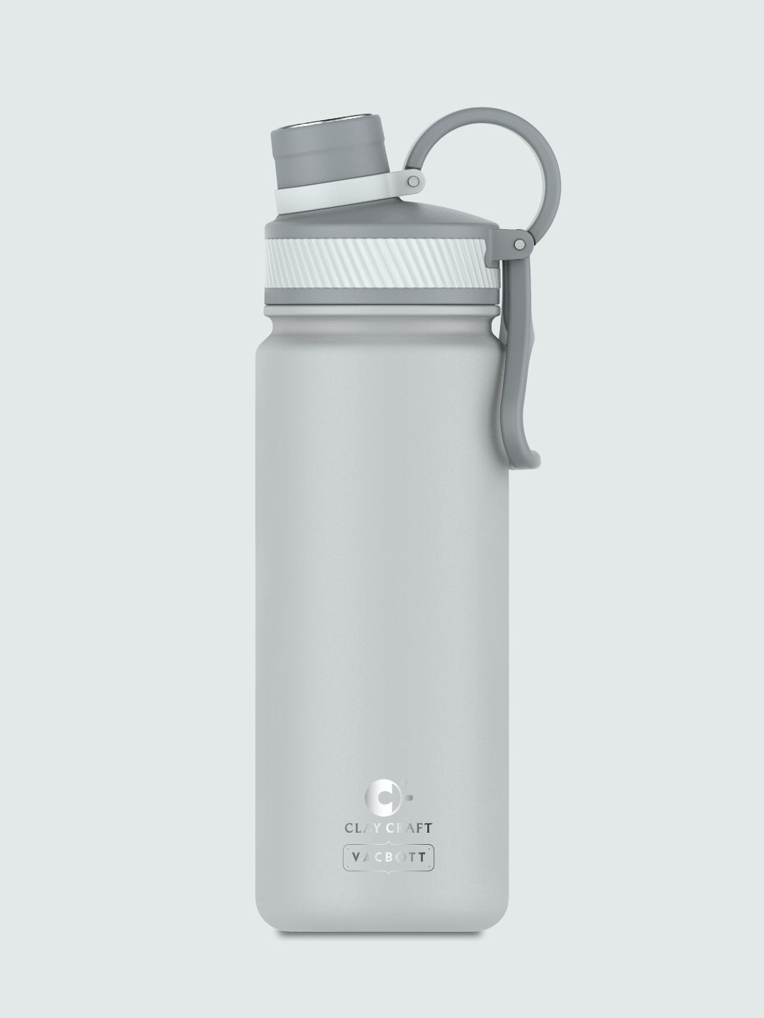 

CLAY CRAFT Grey Stainless Steel Double Wall Vacuum Water Bottle 780 ML