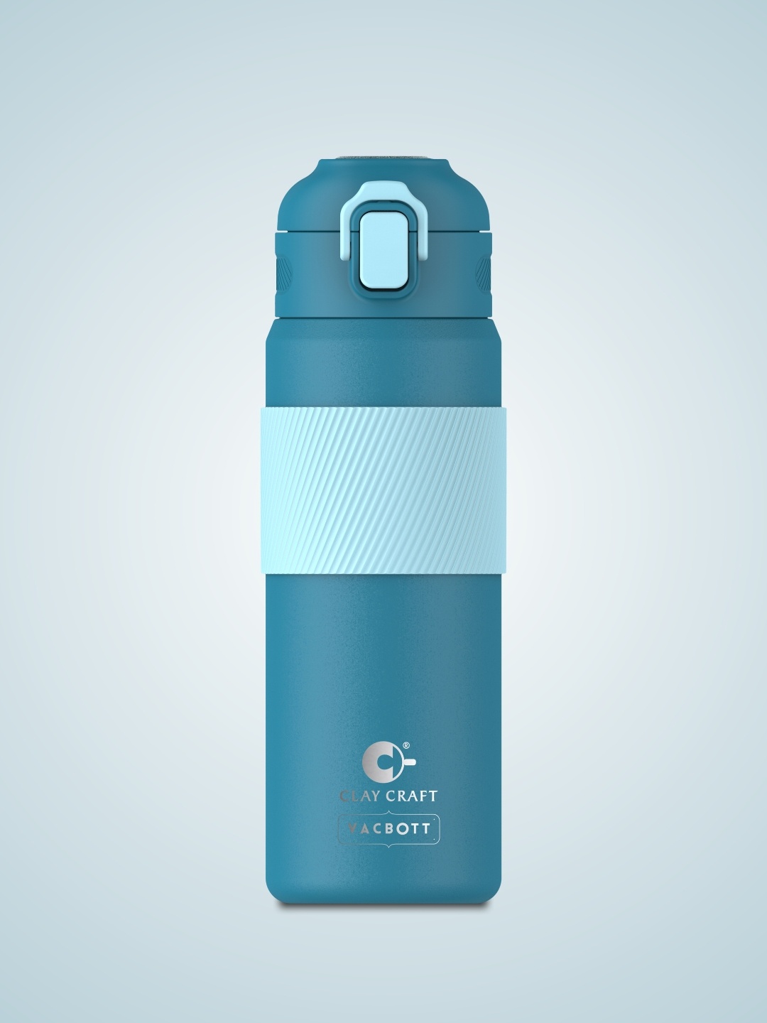 

CLAY CRAFT Blue Stainless Steel Double Wall Vacuum Water Bottle 700 ML