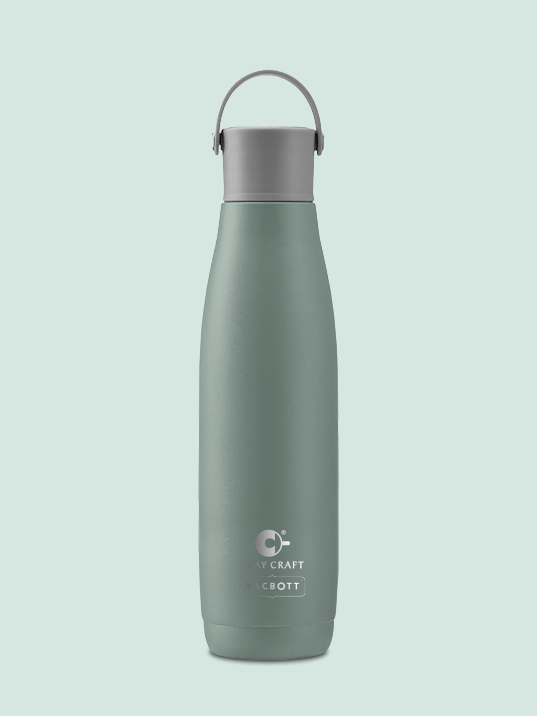 

CLAY CRAFT Green Stainless Steel Double Wall Vacuum Water Bottle 800 ML