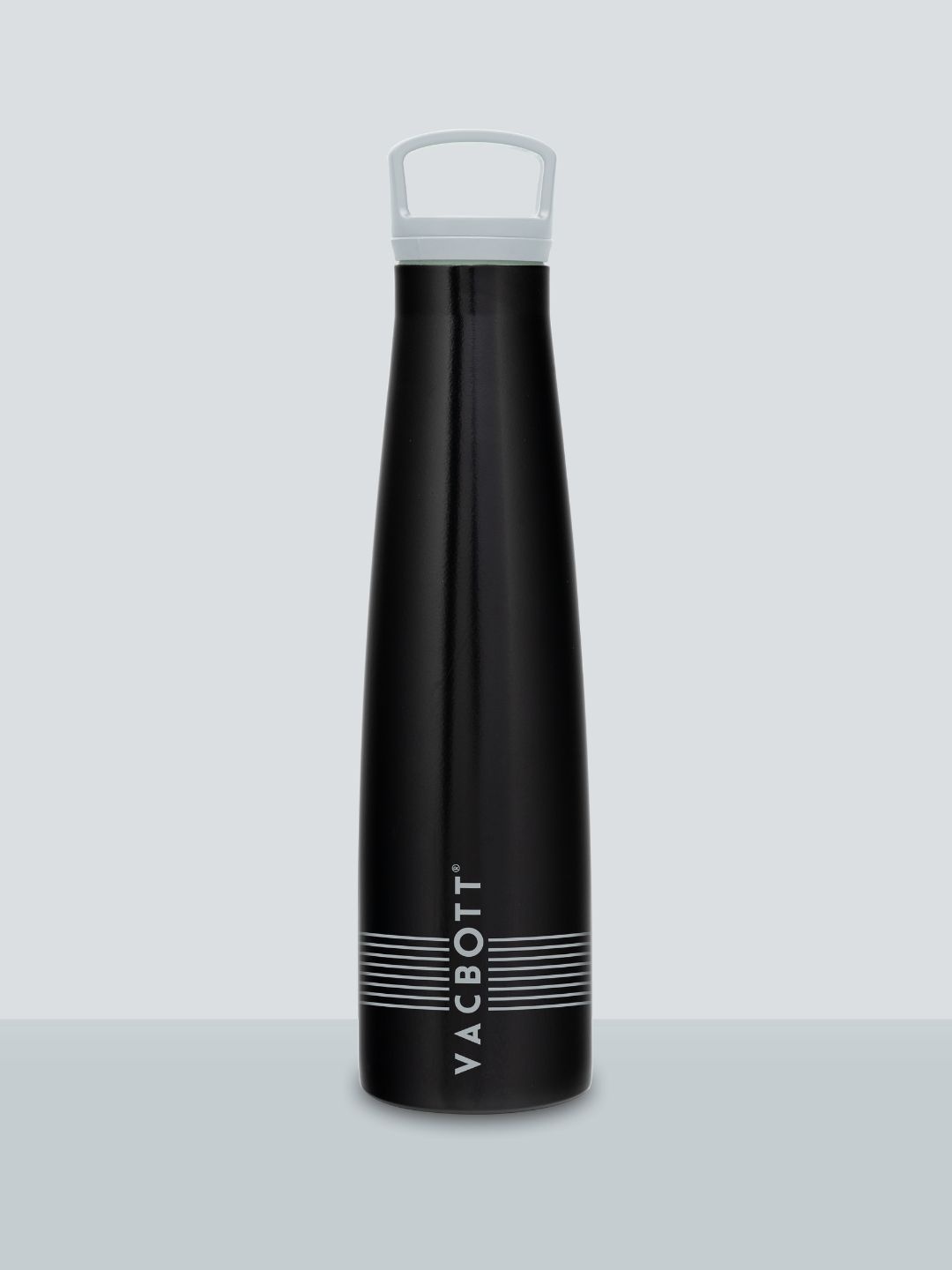 

CLAY CRAFT Black & Grey Stainless Steel Double Wall Vacuum Water Bottle 700 ML