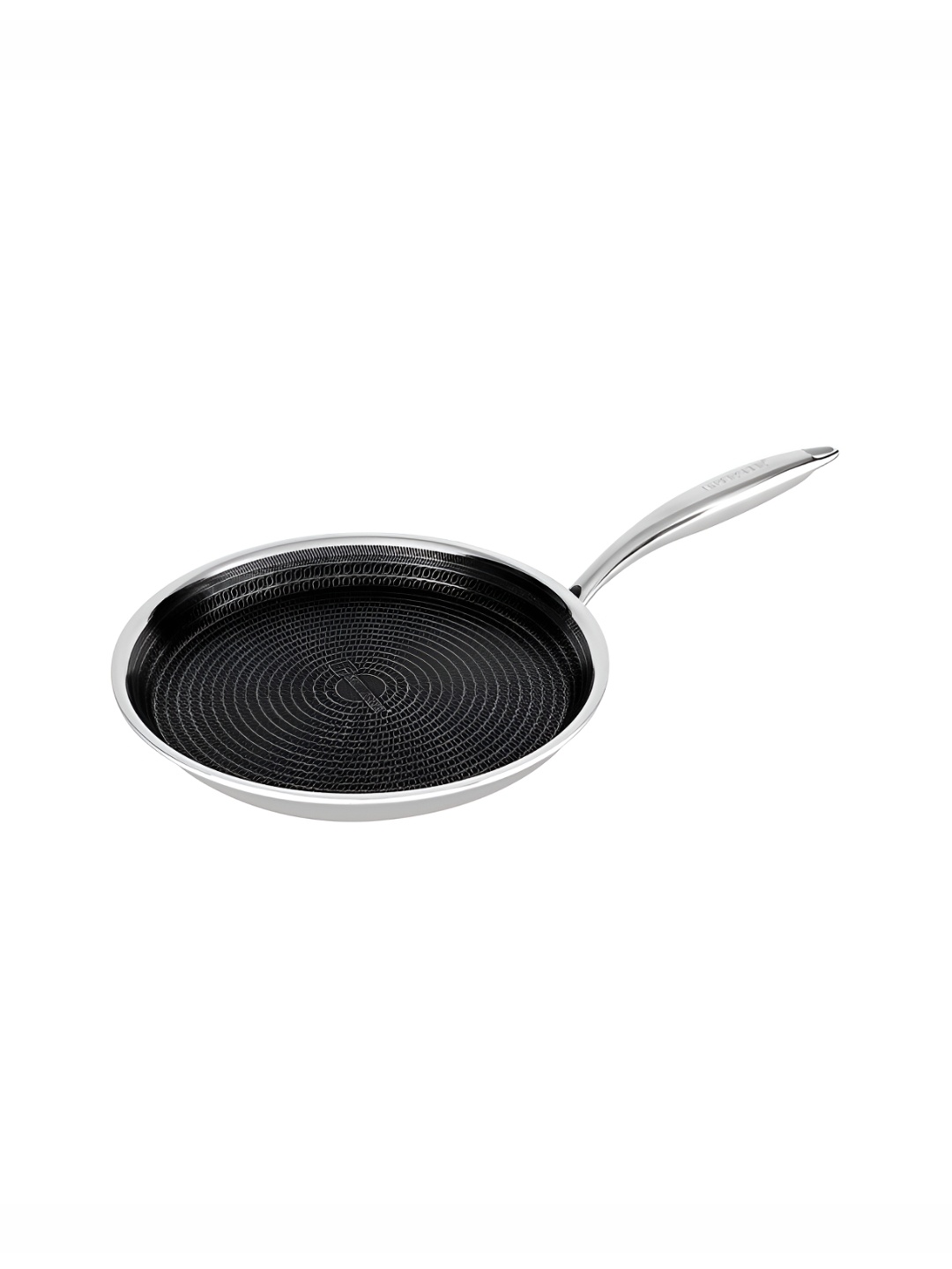 

BERGNER Silver-Toned Hitech Induction Bottom TriPly Prism Non-Stick Tawa