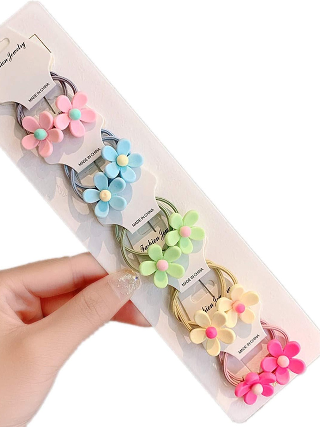 

LYTIX Girls Set Of 10 Assorted Ponytail Holders