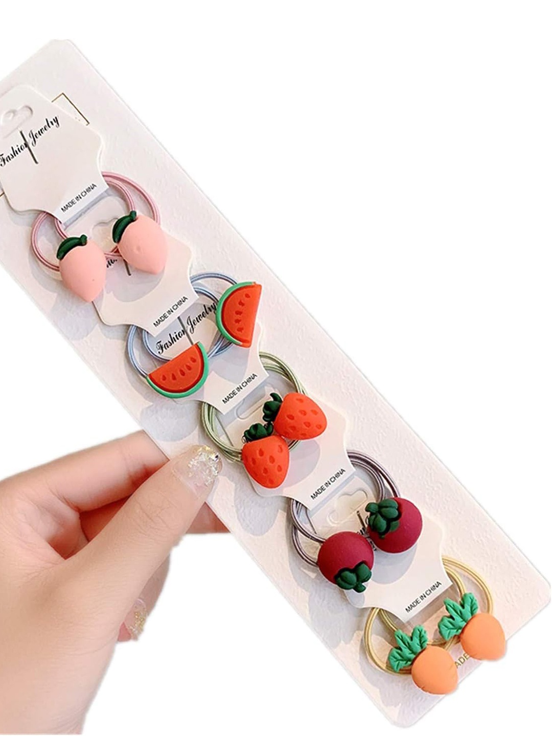 

LYTIX Girls Set of 10 Assorted Ponytail Holders