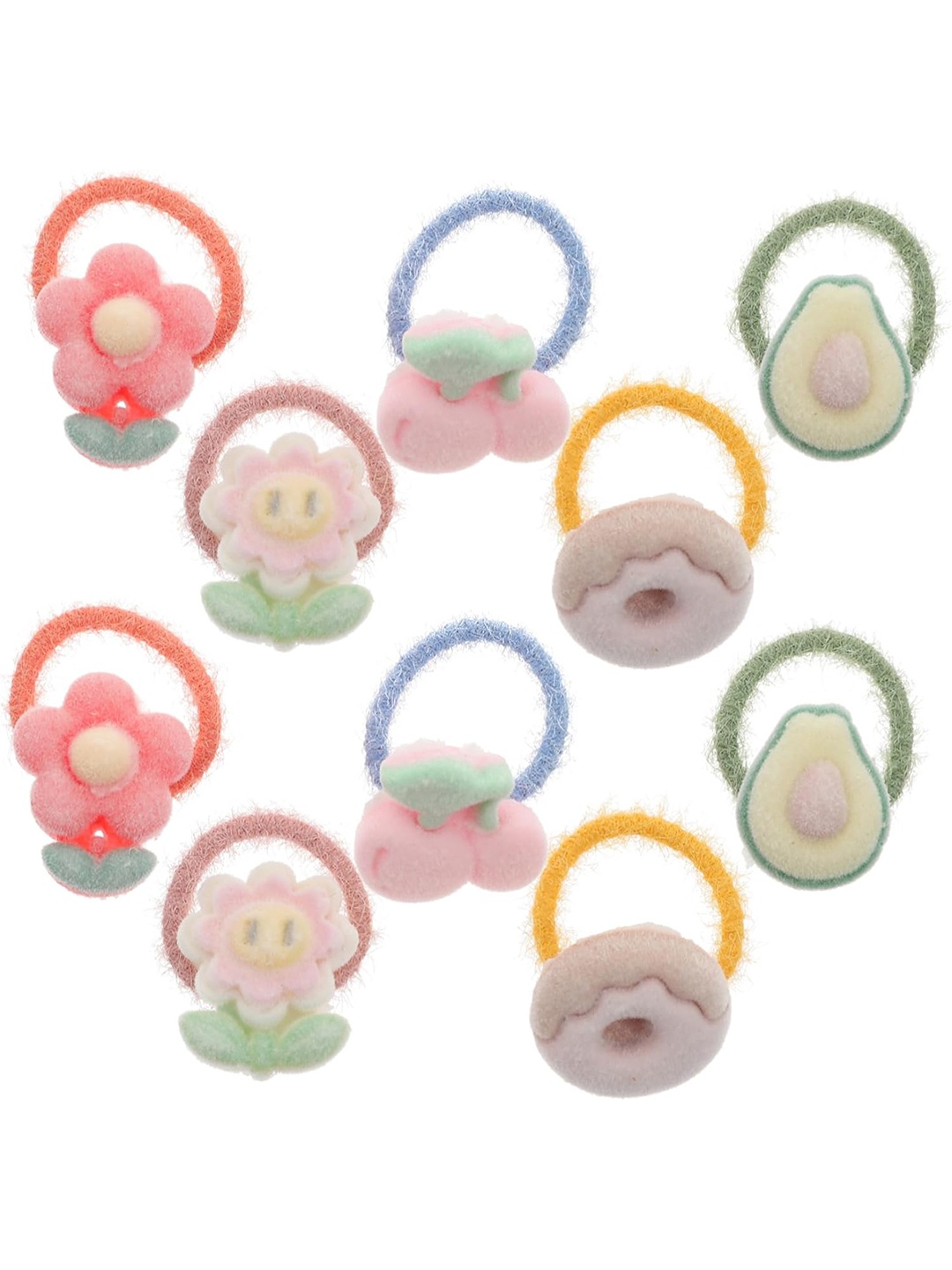 

LYTIX Girls Set of 20 Assorted Ponytail Holders