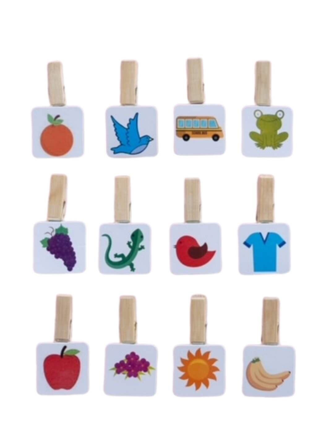 

My House Teacher Kids Colour Sorting Busy Bag, White