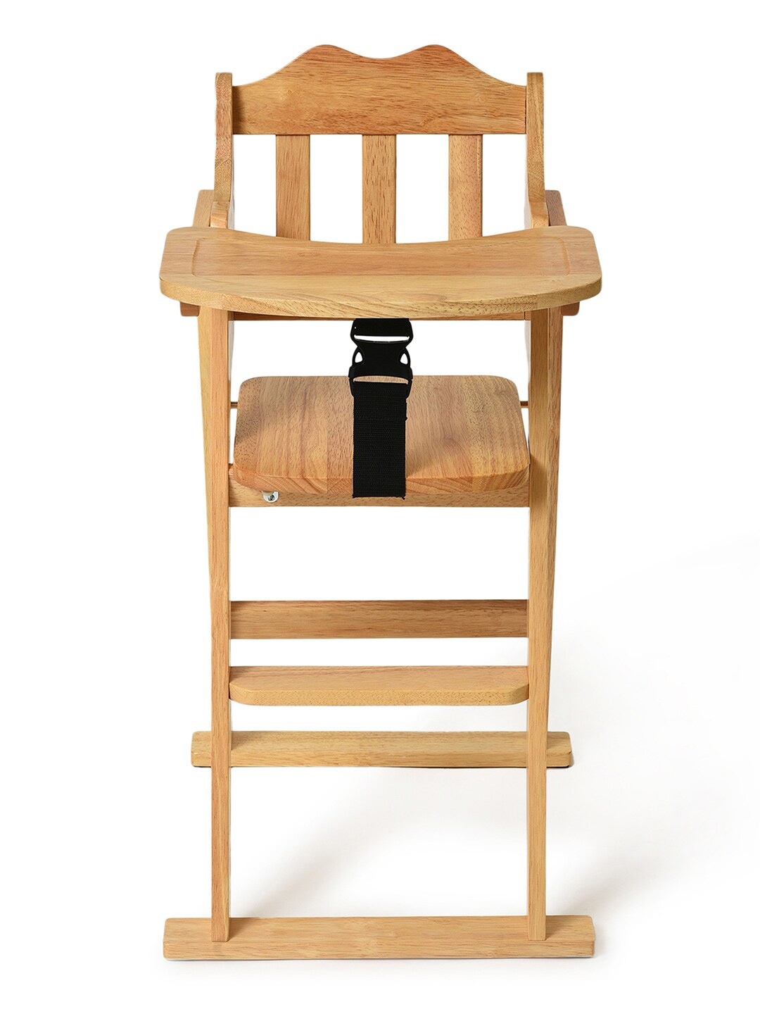 

MiArcus Kids Brown Rubber Wood High Chair