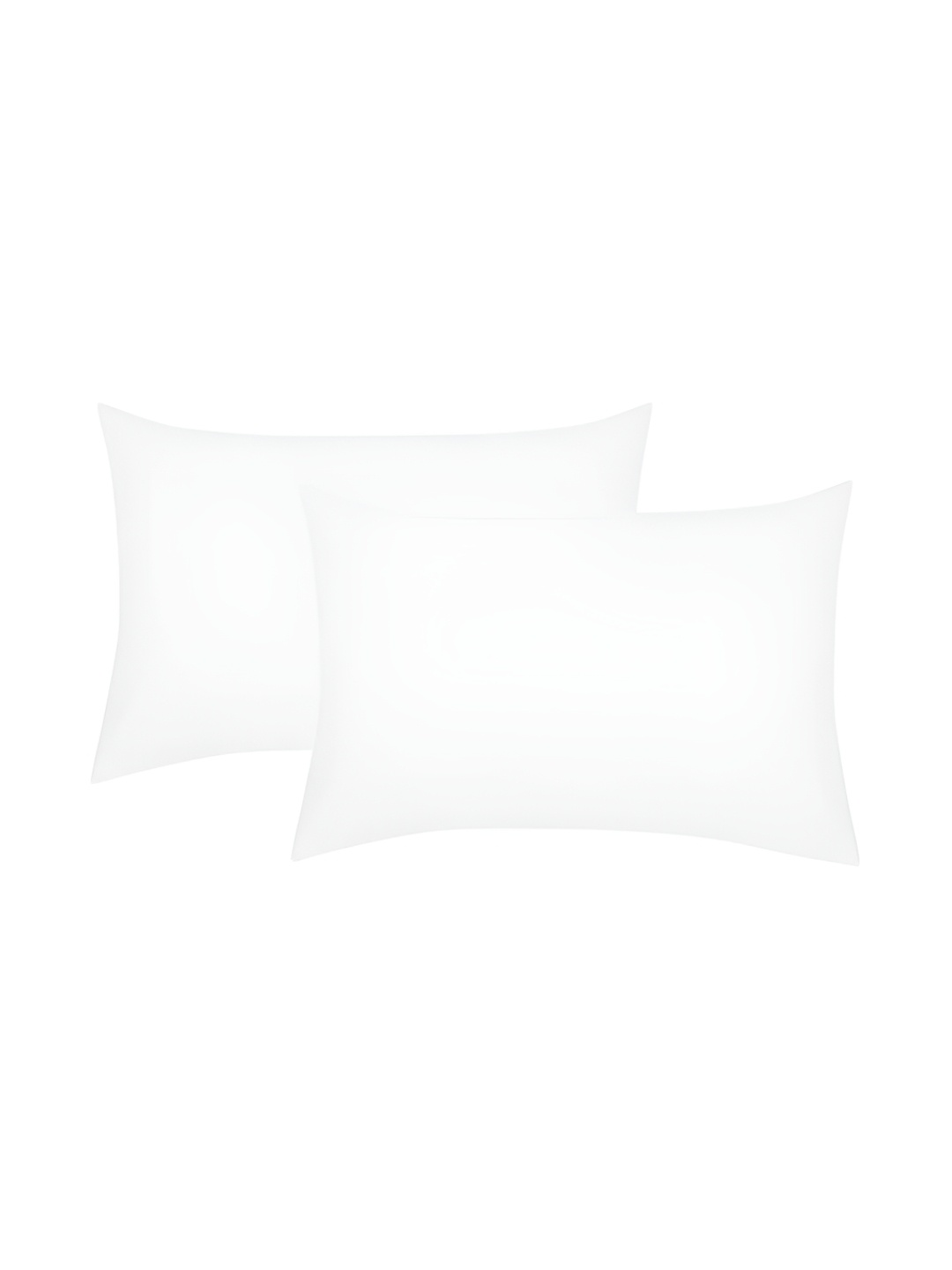 

House of Owlet White 2 Pieces Solid Pure Cotton Rectangle Pillow Covers