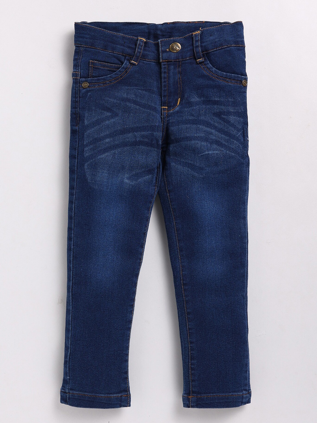 

Nottie Planet Boys Comfort Light Fade Clean Look Stretchable Jeans, Blue