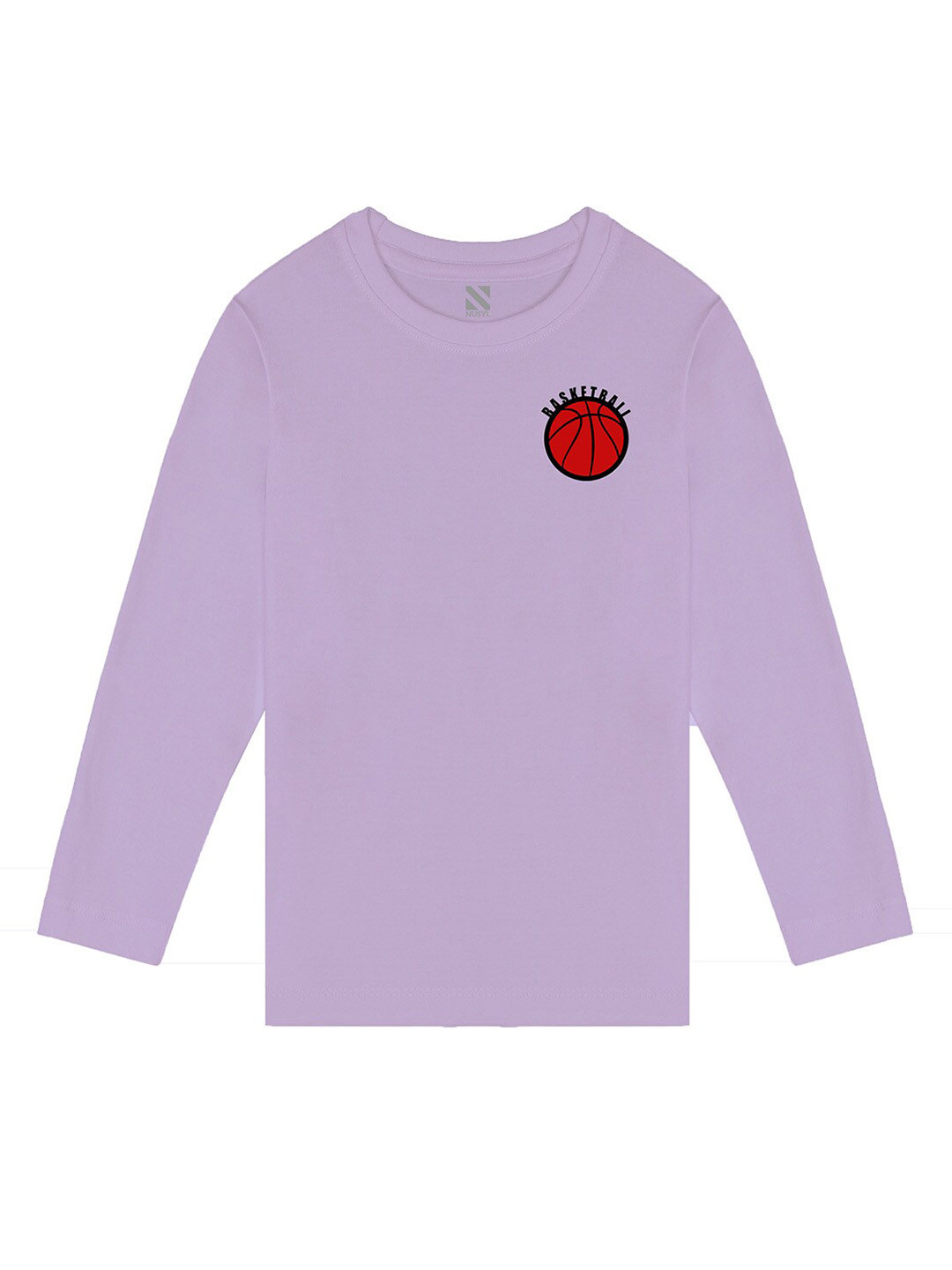 

BAESD Boys Typography Printed Cotton T-shirt, Purple