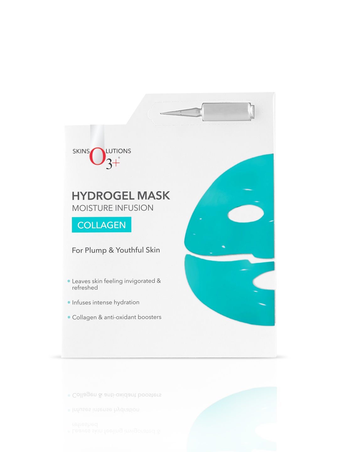 

O3+ Collagen Hydrogel Mask for Bright & Plump Skin - 52g, Blue