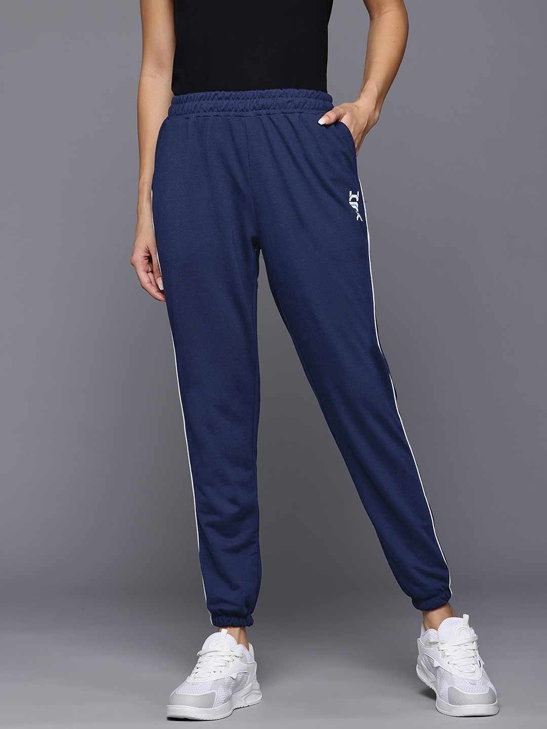 

HRX by Hrithik Roshan Women Lifestyle Joggers, Blue