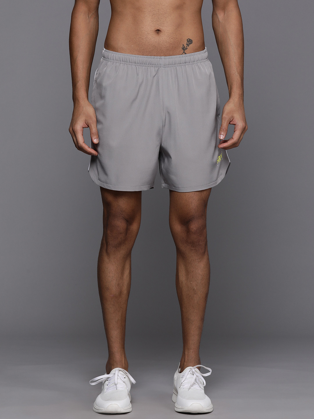 

HRX by Hrithik Roshan Men Running Shorts, Grey